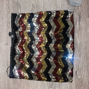 Sequin skirt